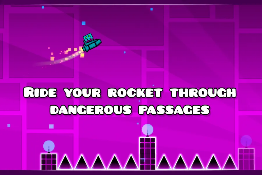 Geometry Dash Lite gameplay screenshot
